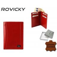 Kaarditasku - rahakott CPR-045L RED, ROVICKY, Kaarditaskud ja visiitkaardihoidjad